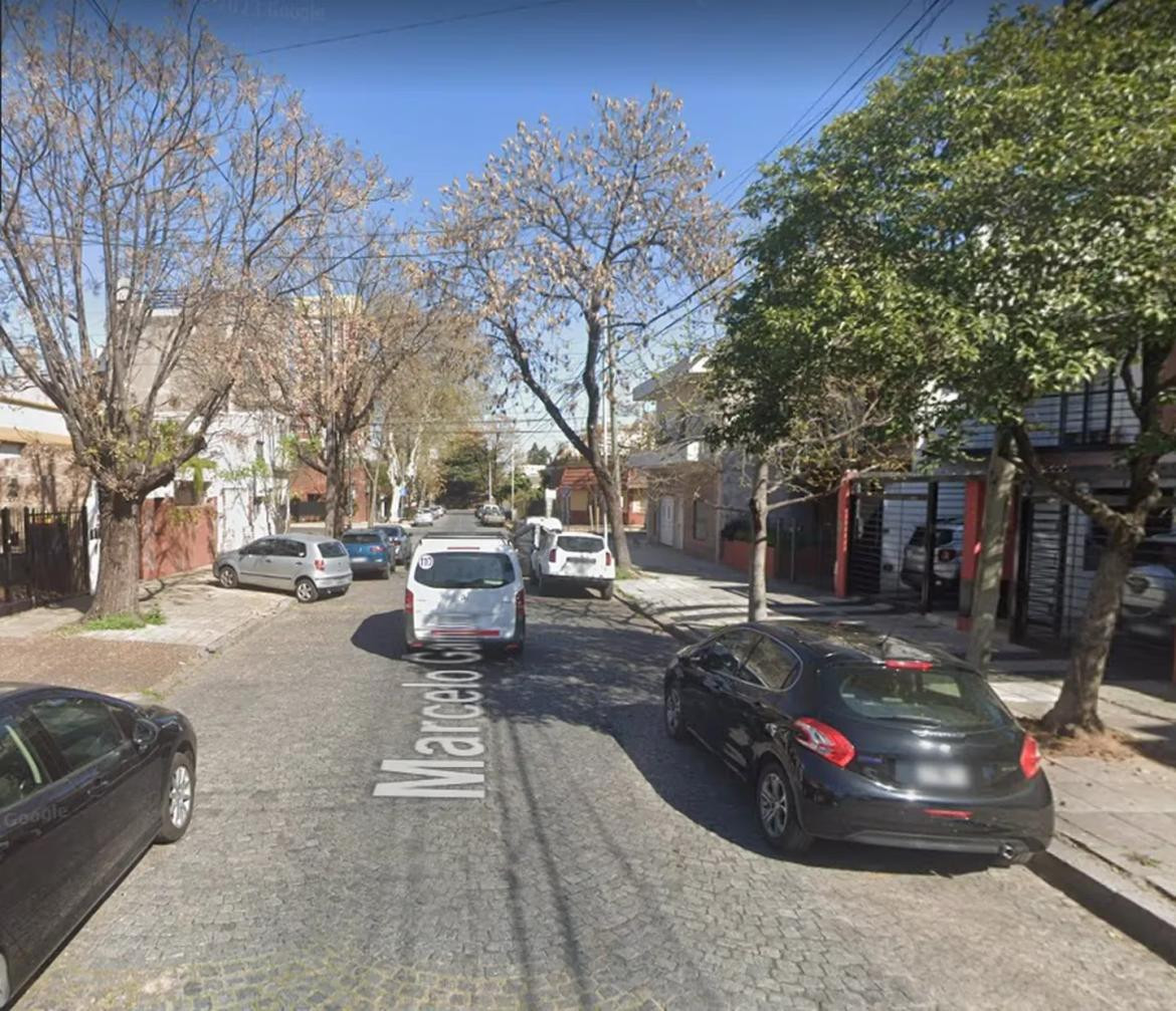 El hecho ocurrió en Marcelo Gamboa al 6860, en el barrio de Versalles. Foto: Google Maps