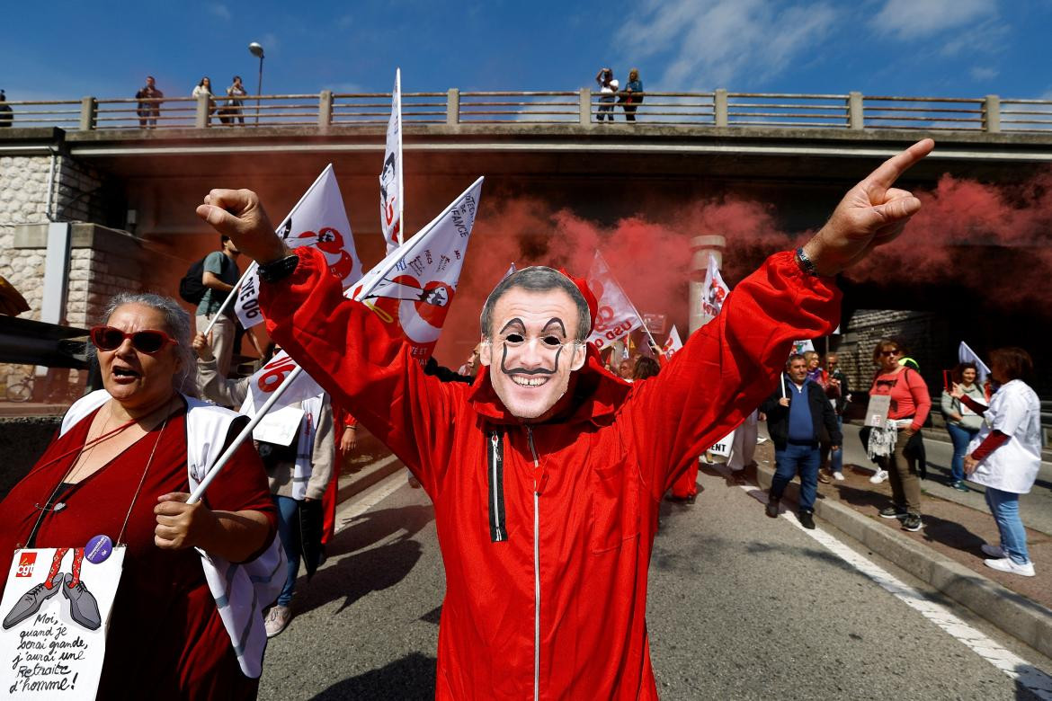 Manifestaciones en Francia, protestas, Reuters	