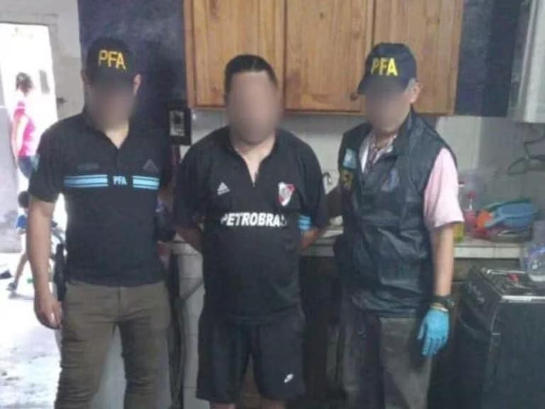 Hombre detenido en Tucumán. Foto: La Gaceta