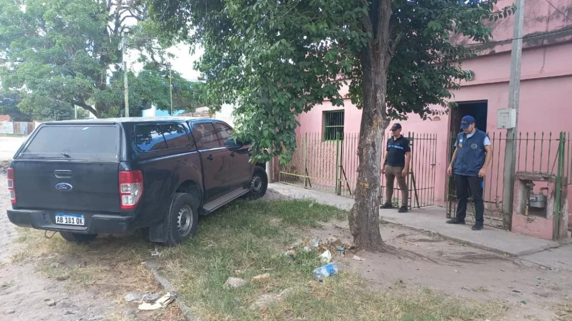 Momento de la detención en Tucumán. Foto: La Gaceta