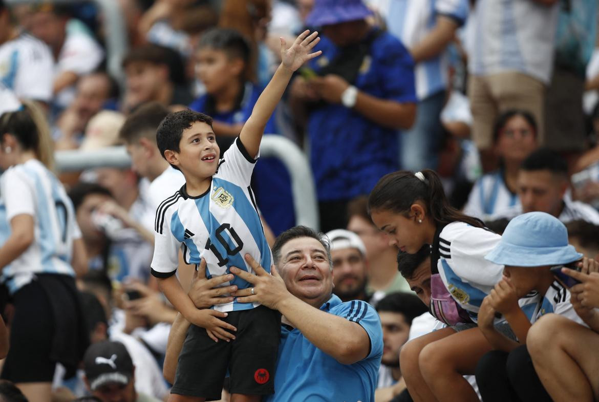Previa Argentina-Panamá 5. Foto: Reuters.