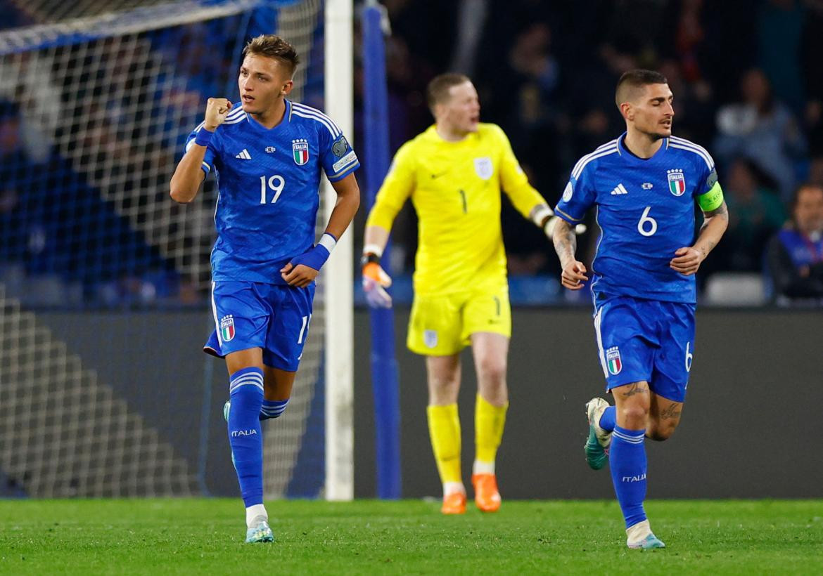 Eliminatorias Eurocopa 2024, Italia vs. Inglaterra. Foto: REUTERS.