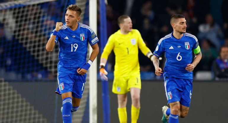 Eliminatorias Eurocopa 2024, Italia vs. Inglaterra. Foto: REUTERS.