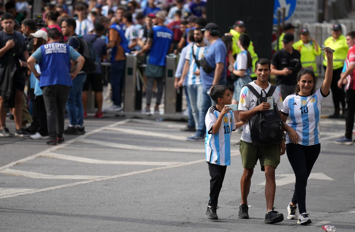 Argentina-Panamá 2. Foto: NA.