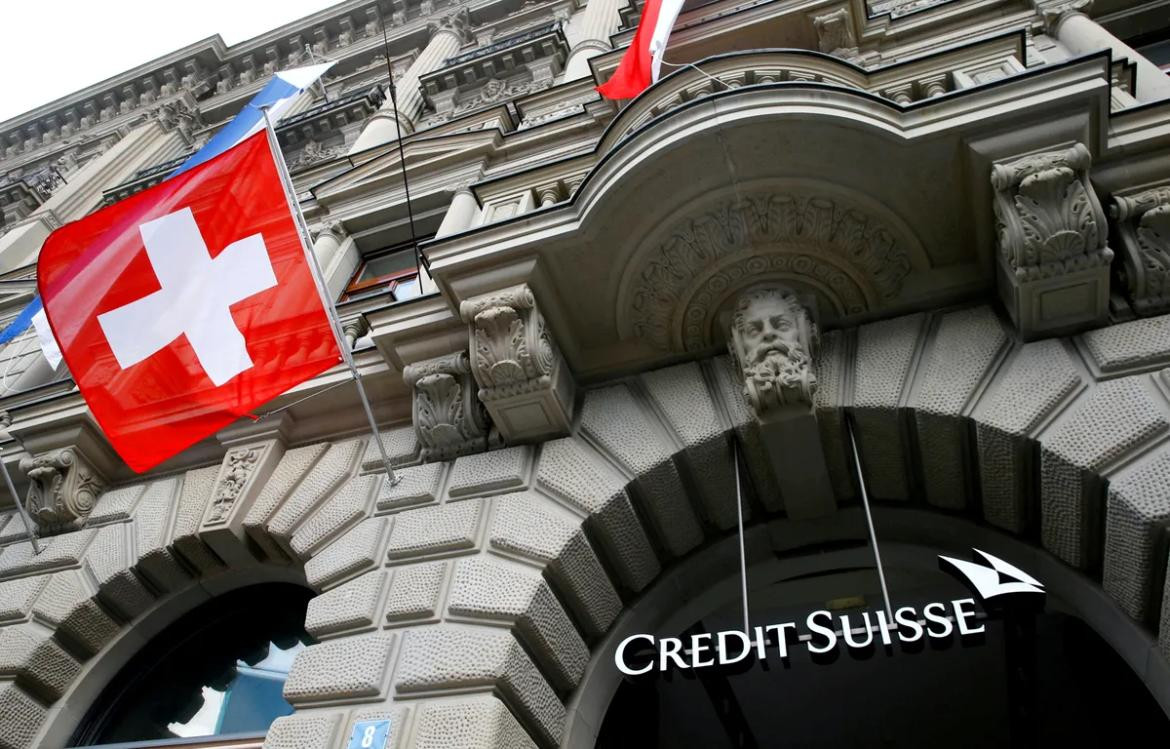 Credit Suisse, banco suizo. Foto: REUTERS