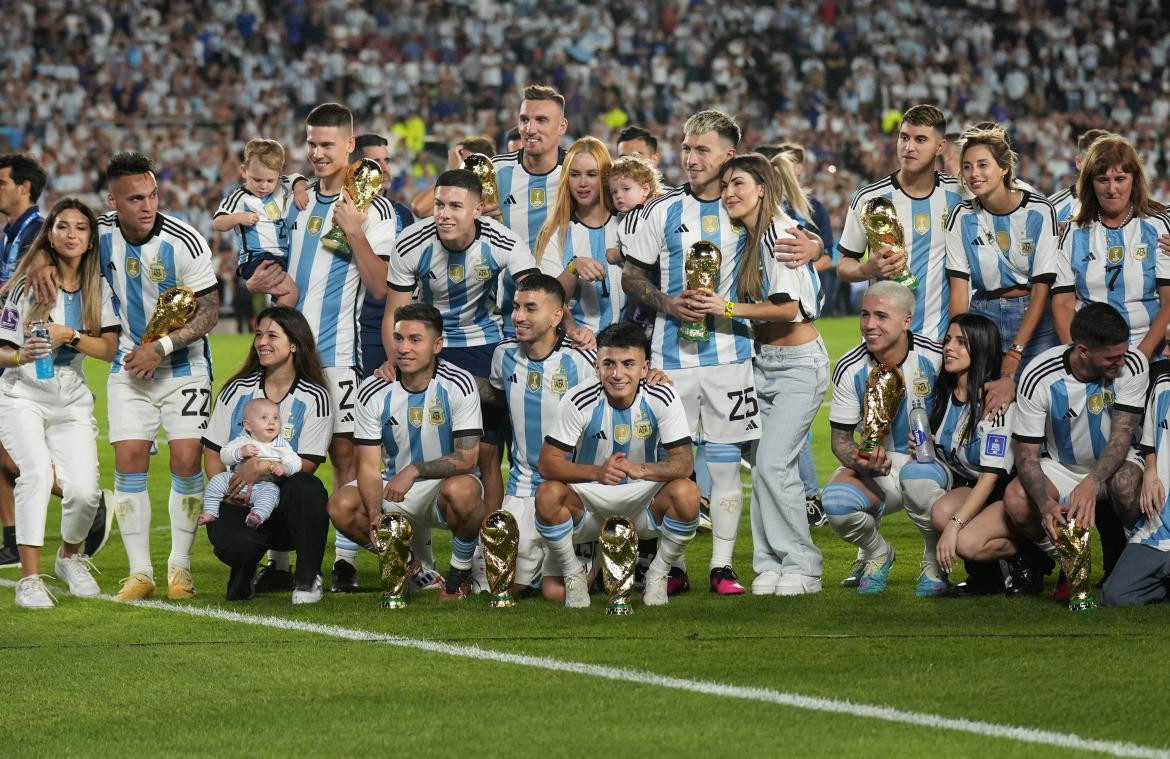 Selección Argentina vs. Panamá. Foto: NA.