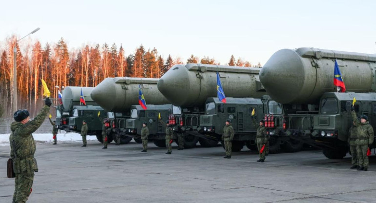 Armamento nuclear táctico ruso. Foto: REUTERS
