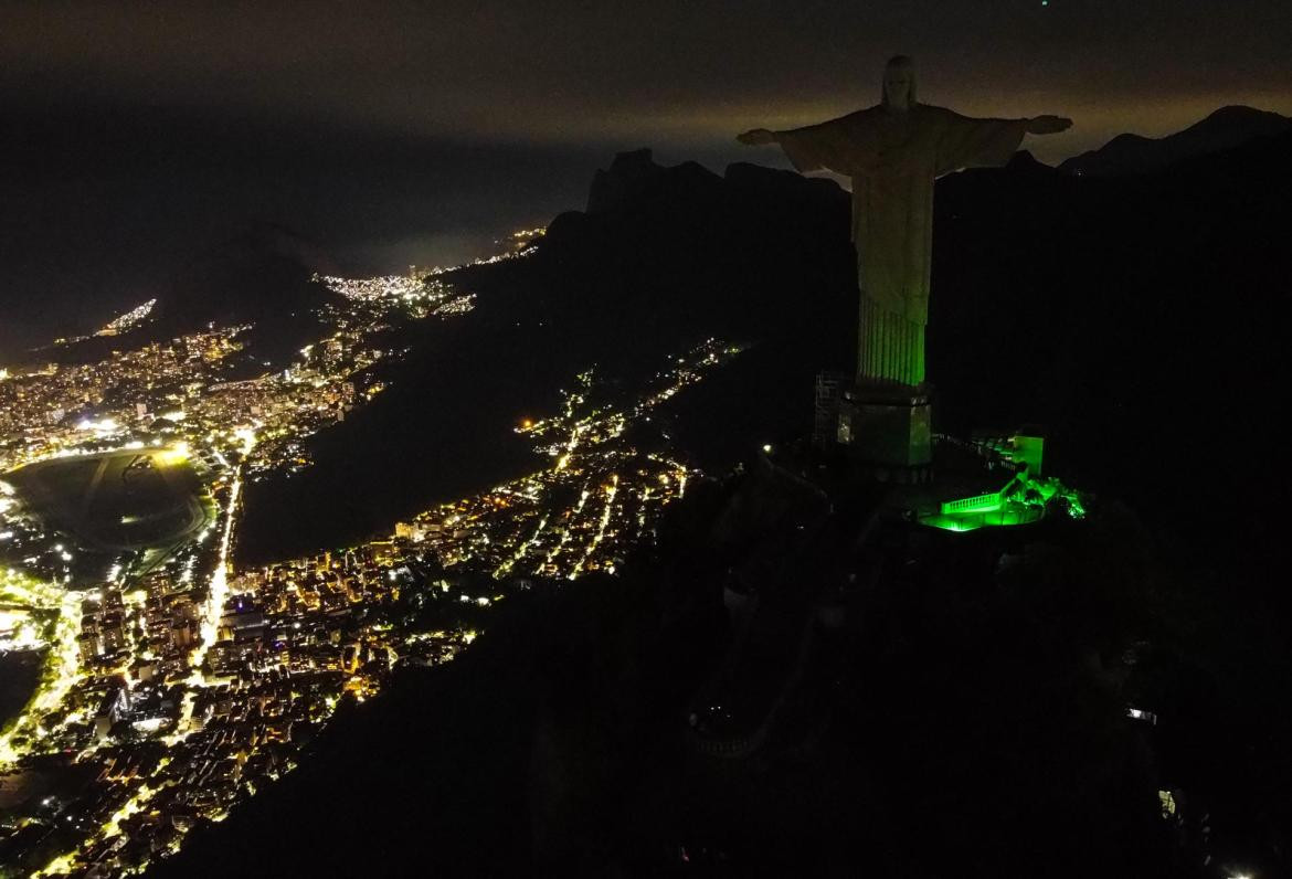 Brasil se sumó este sábado a una nueva edición de la Hora del Planeta, EFE