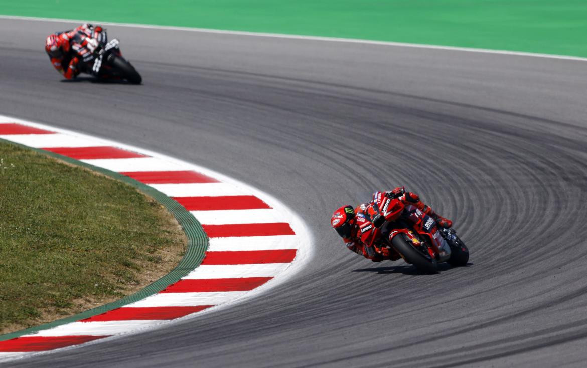 Francesco Bagnaia; Gran Premio de Portugal. Foto: Reuters.