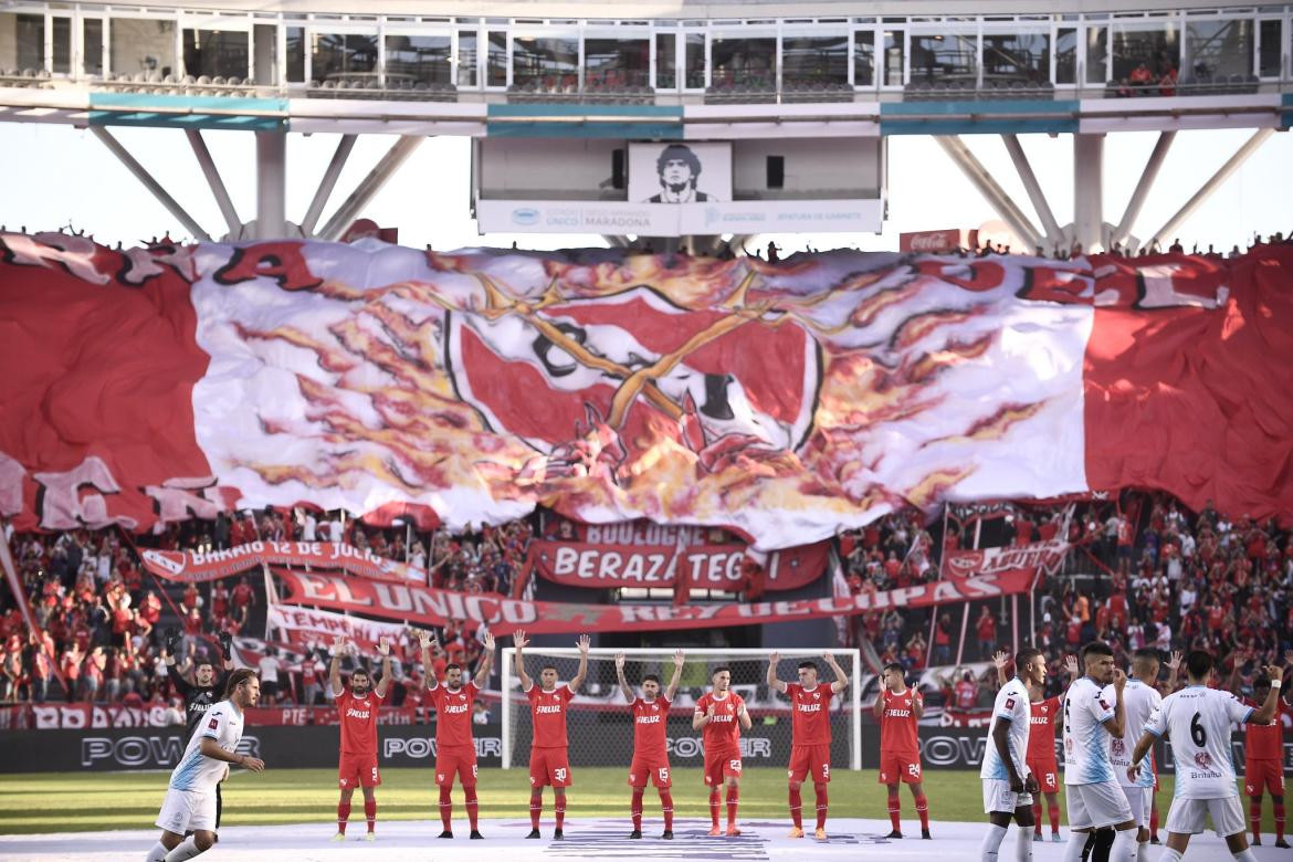 Independiente vs. Ciudad de Bolívar; Copa Argentina. Foto: Twitter @Independiente.