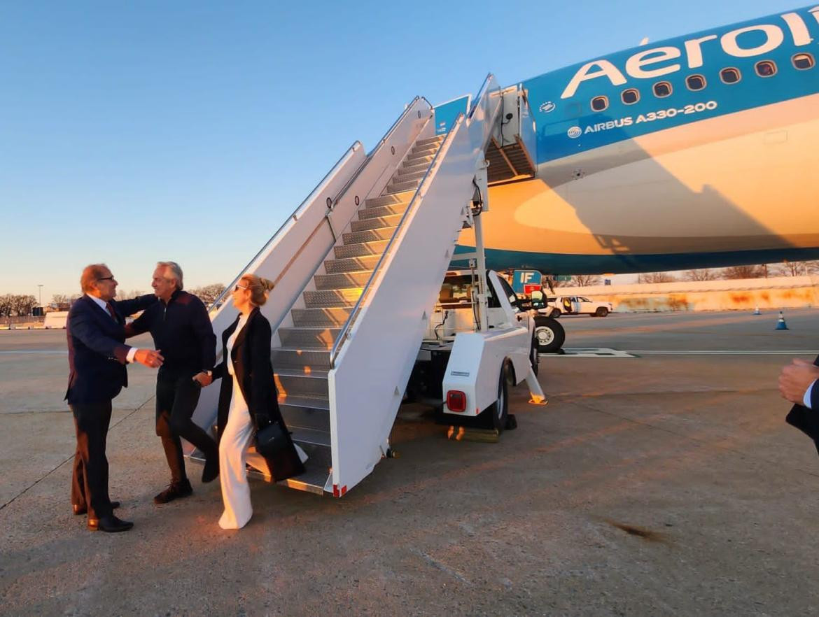 Alberto Fernández, Gobierno, viaje, Fabiola Yáñez, NA