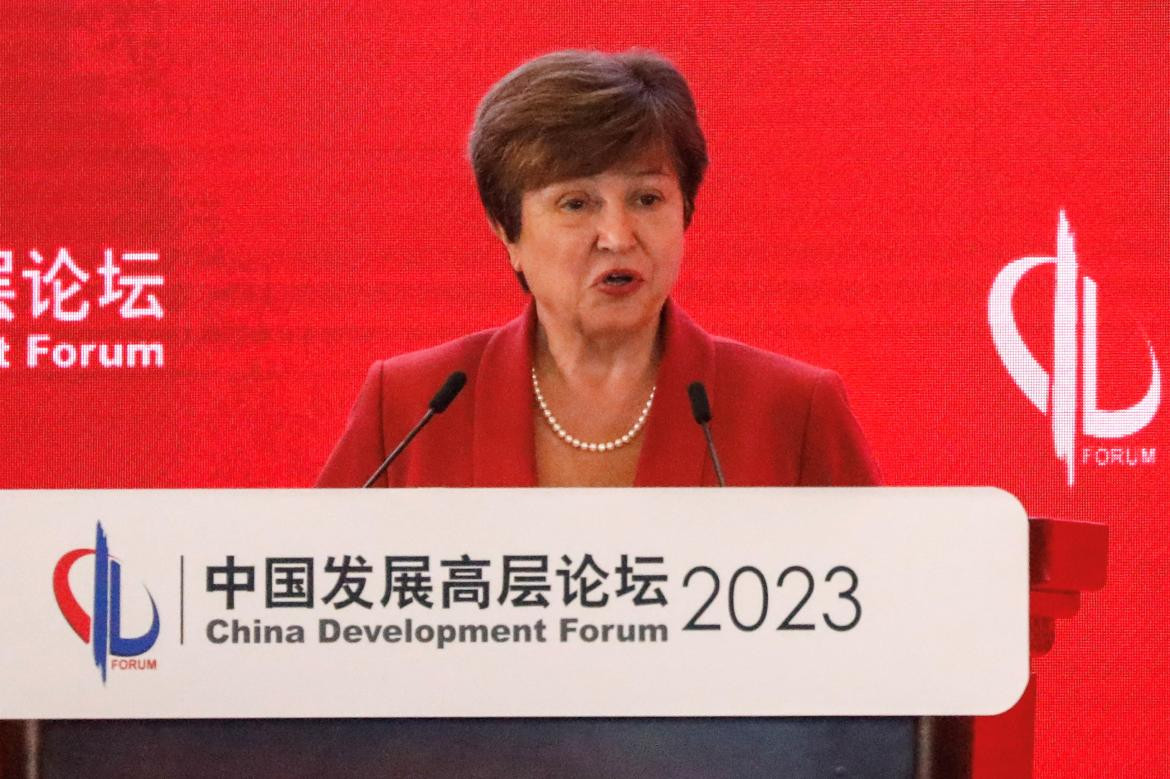 Kristalina Giorgieva, directora del FMI. Foto: Reuters. 