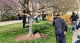Tiroteo en un colegio de Estados Unidos. Foto: Twitter/MNPDNashville