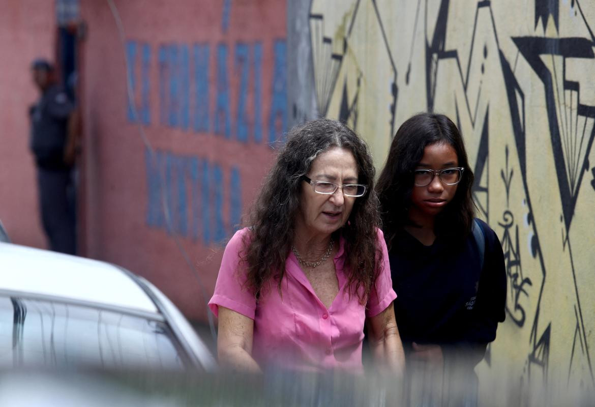 Violencia escolar en San Pablo, Brasil 1. Foto. Reuters.