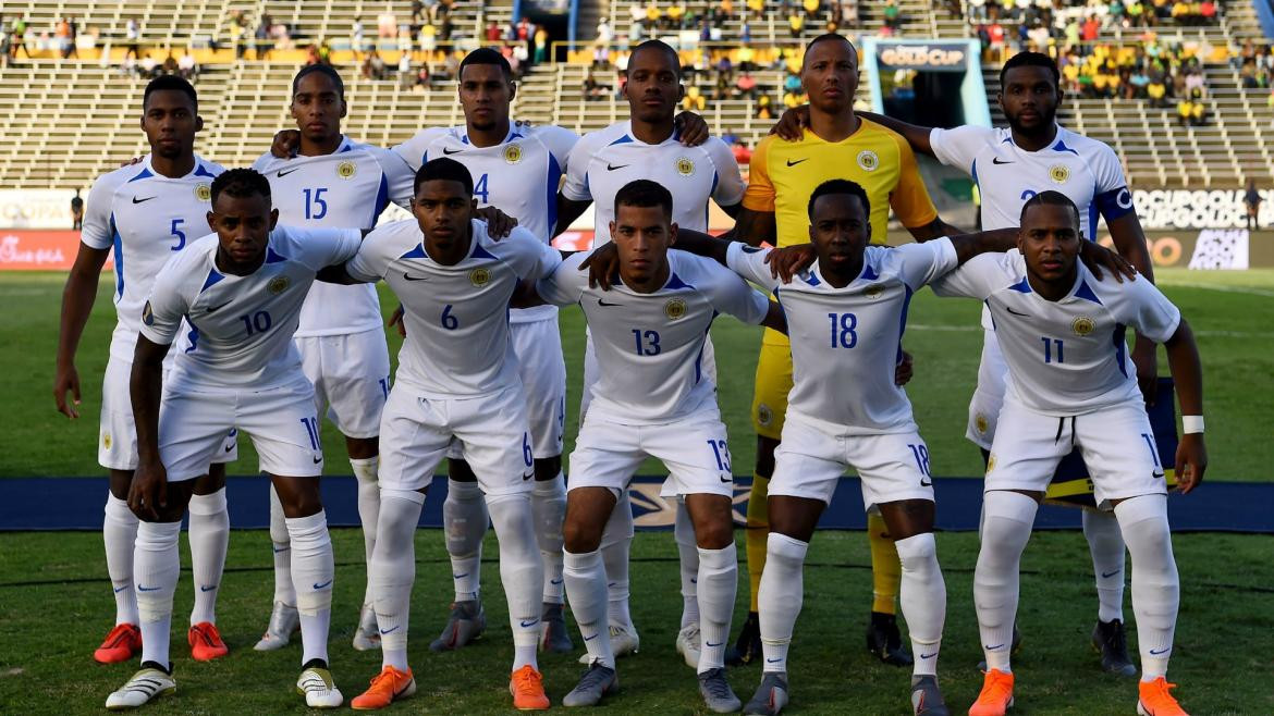 La Selección de Curazao. Foto: Twitter.