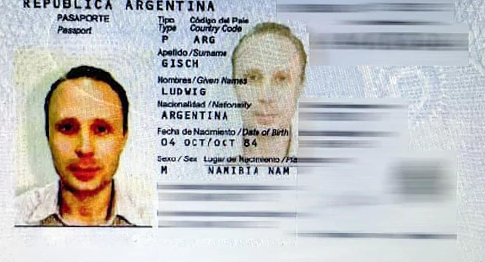 Espías rusos con pasaporte argentino. Foto: Canal 26.