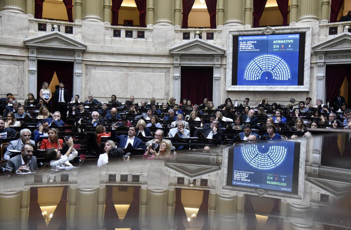 Debate en Diputados sobre la seguridad en Rosario. Foto: NA.