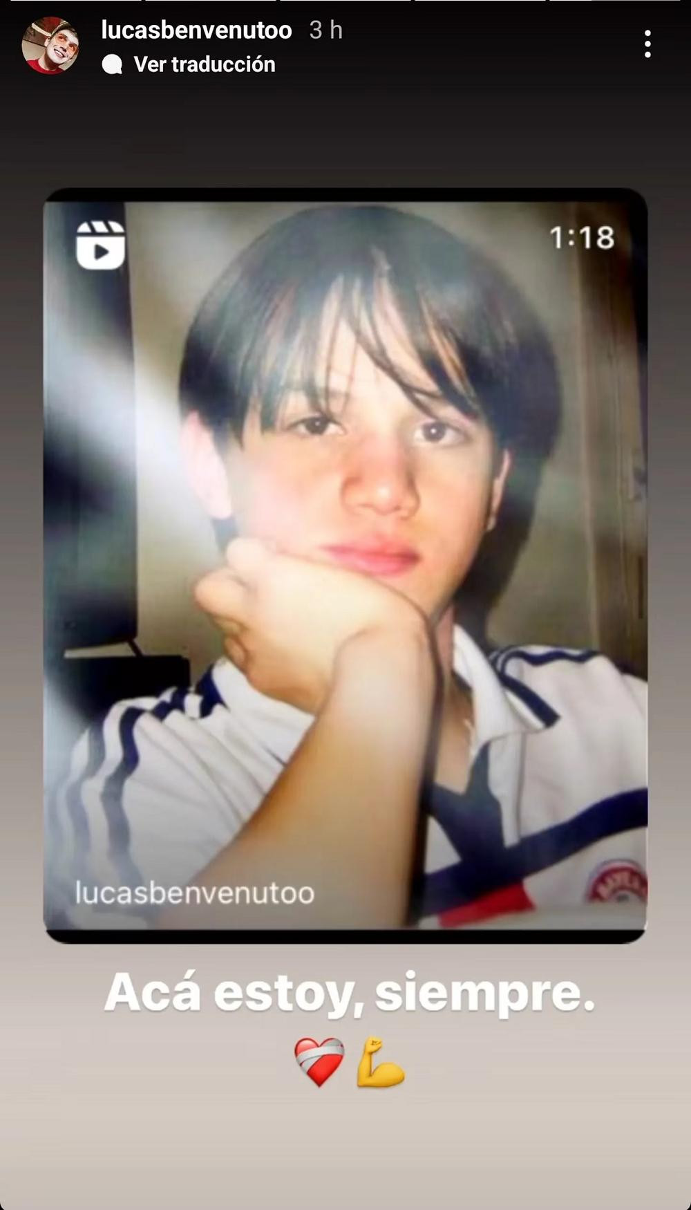 La historia de Lucas. Foto: captura.