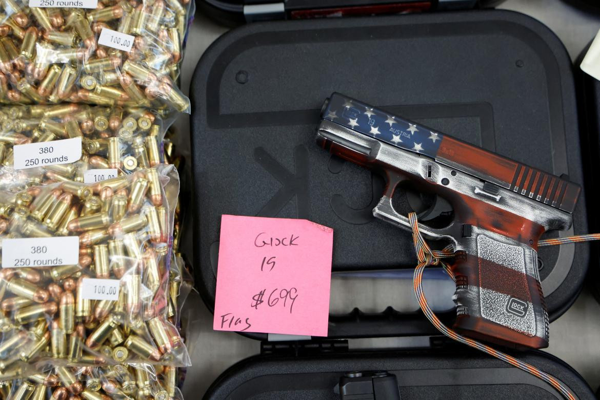 Armas en Estados Unidos. Foto: Reuters.