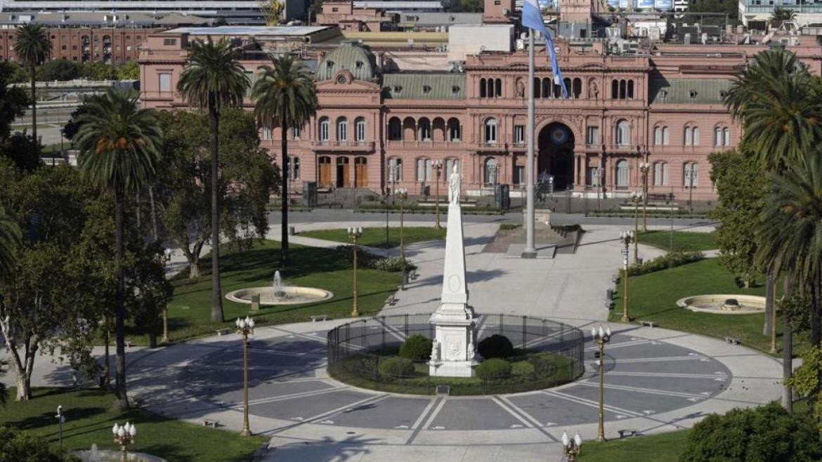 Plaza de mayo. Foto: Archivo.