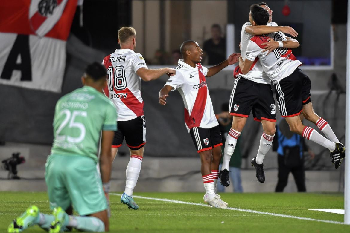 River vs Unión, fútbol argentino. Foto: NA