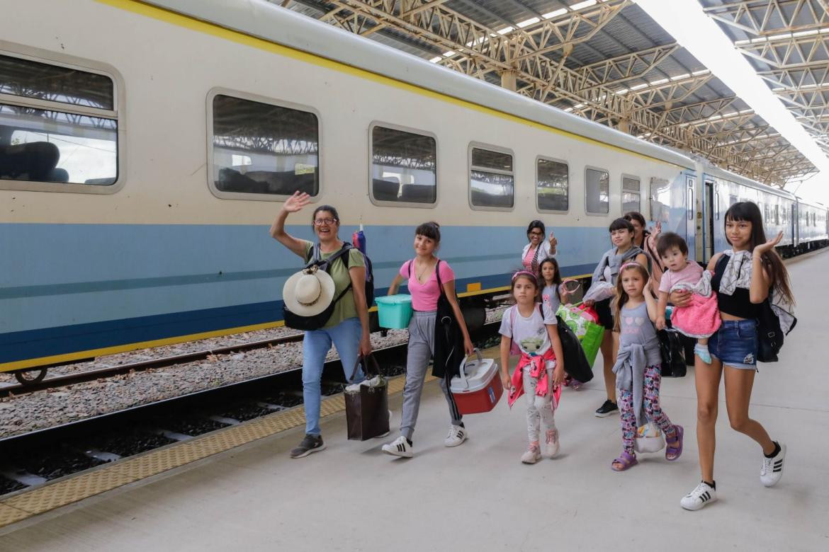 El turismo en tren creció con fuerza. Foto: Ministerio de Transporte