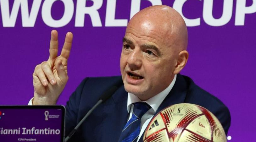 Gianni Infantino, presidente de FIFA. Foto: NA