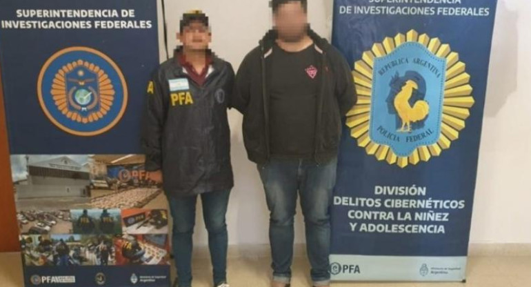 Quilmes: detuvieron a un hombre por distribuir imágenes de abuso sexual. Foto: NA