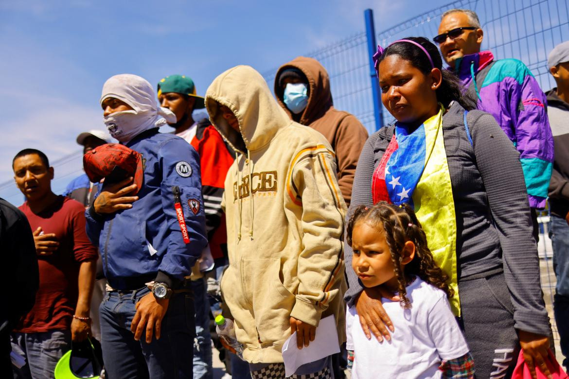 Migrantes; Ciudad Juárez; México. Foto: Reuters.