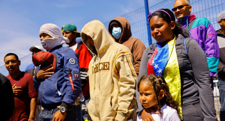 Migrantes; Ciudad Juárez; México. Foto: Reuters.