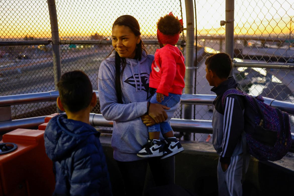 Migrantes 2; Ciudad Juárez; México. Foto: Reuters.