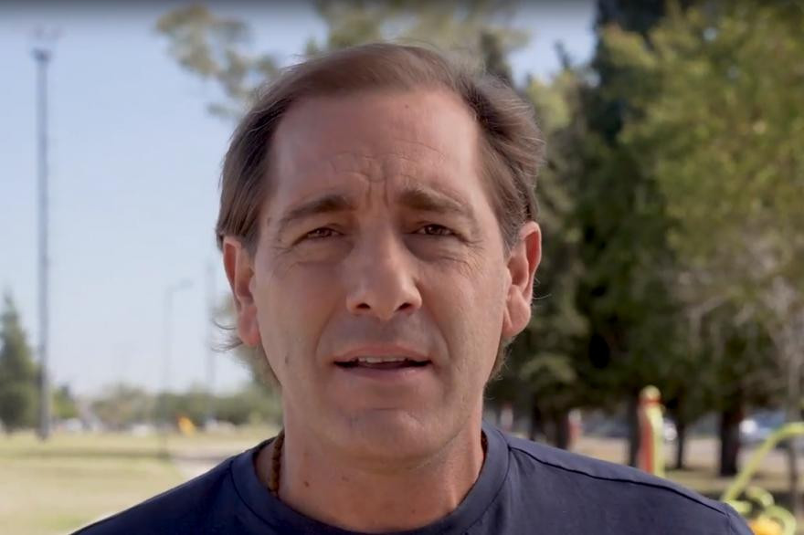 Julio Garro, intendente de La Plata. Foto: captura video