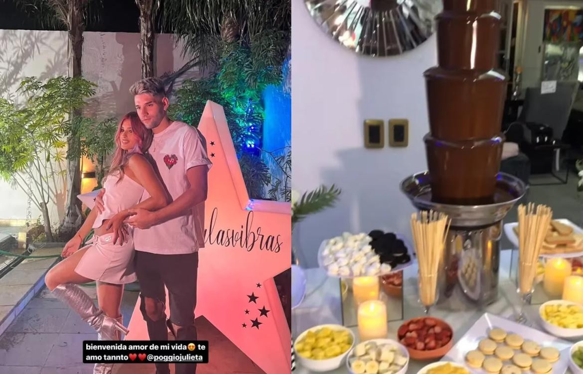 Los detalles de la fiesta de Julieta. Foto: Instagram.