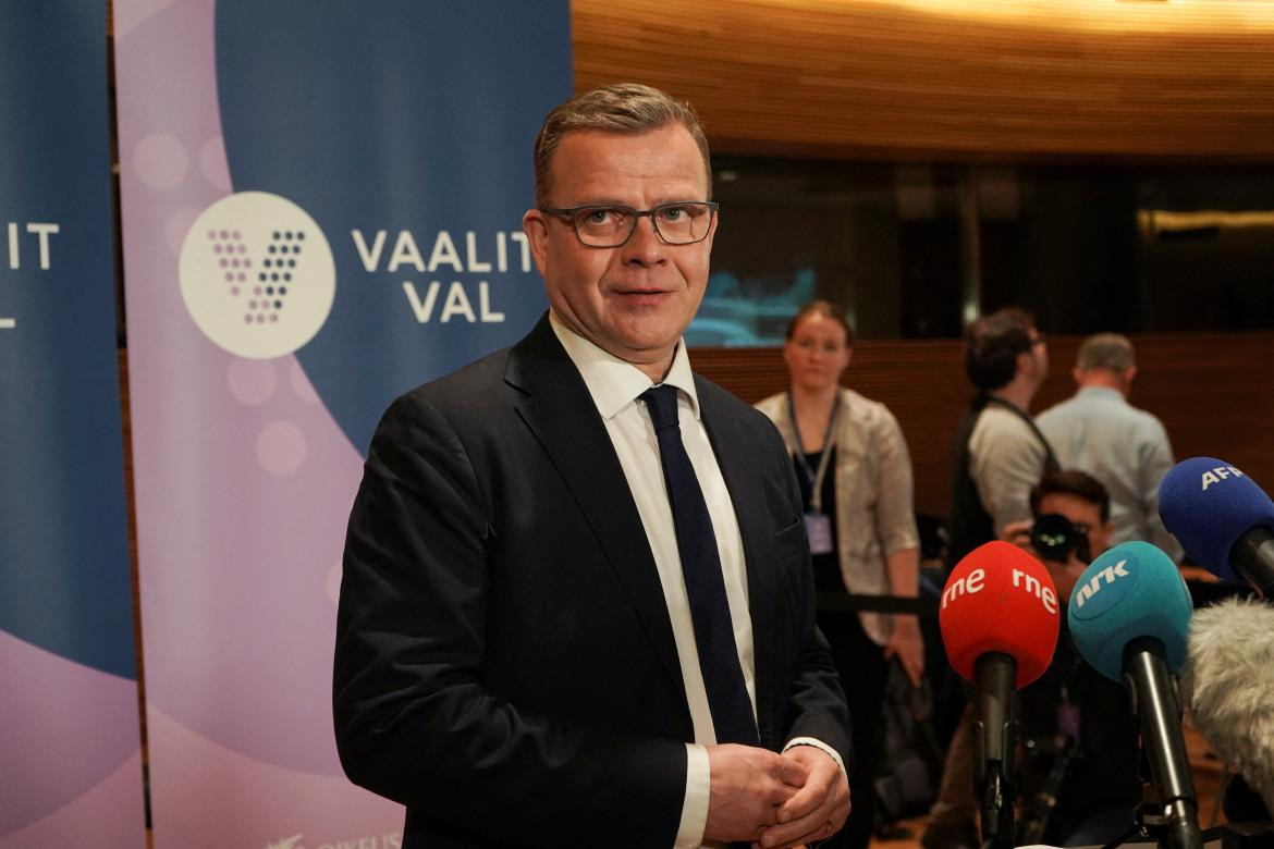 Petteri Orpo, nuevo presidente de Finlandia por el Partido Conservador. Foto: Reuters.