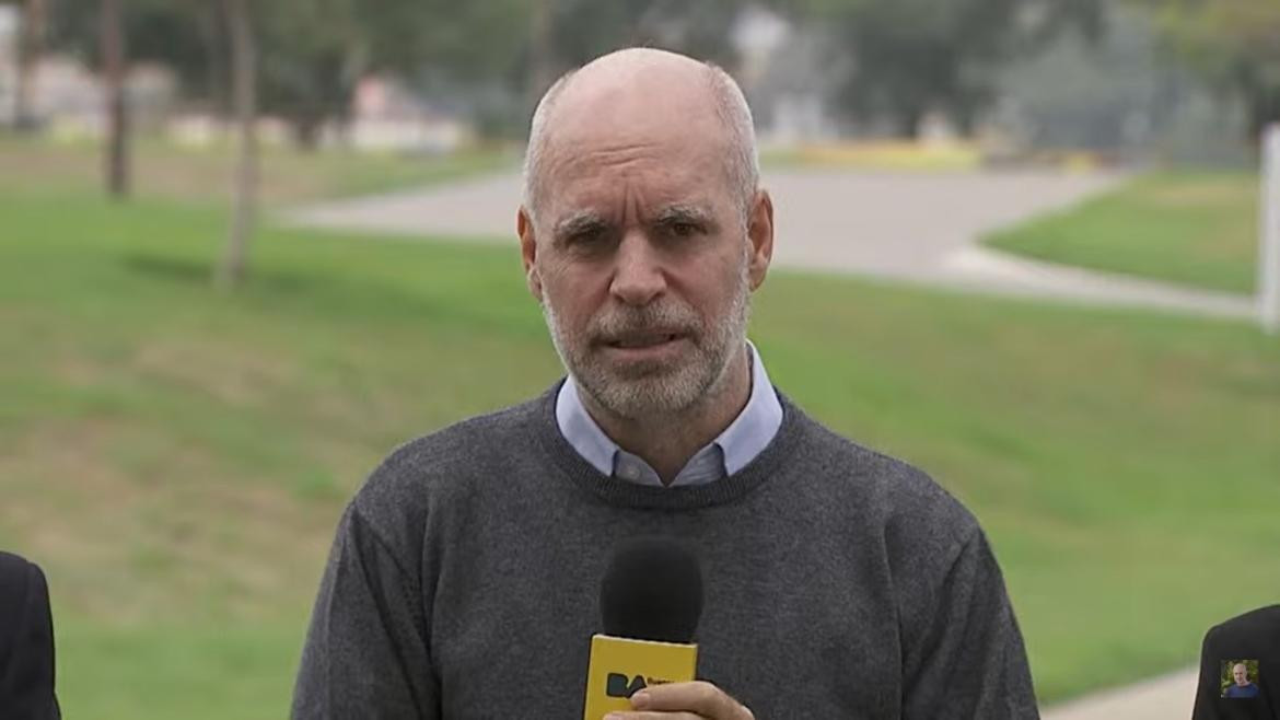 Horacio Rodríguez Larreta, jefe de Gobierno de CABA, foto captura de video