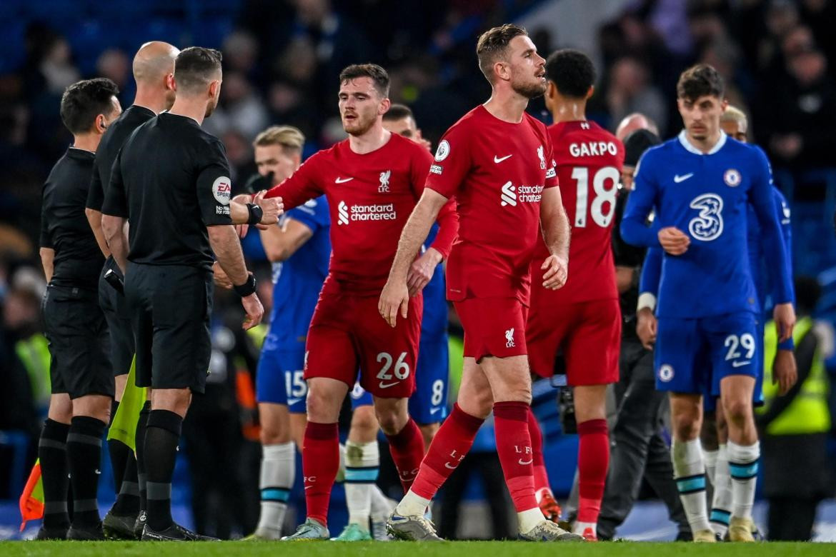 Chelsea vs Liverpool, Premier League. Foto: EFE