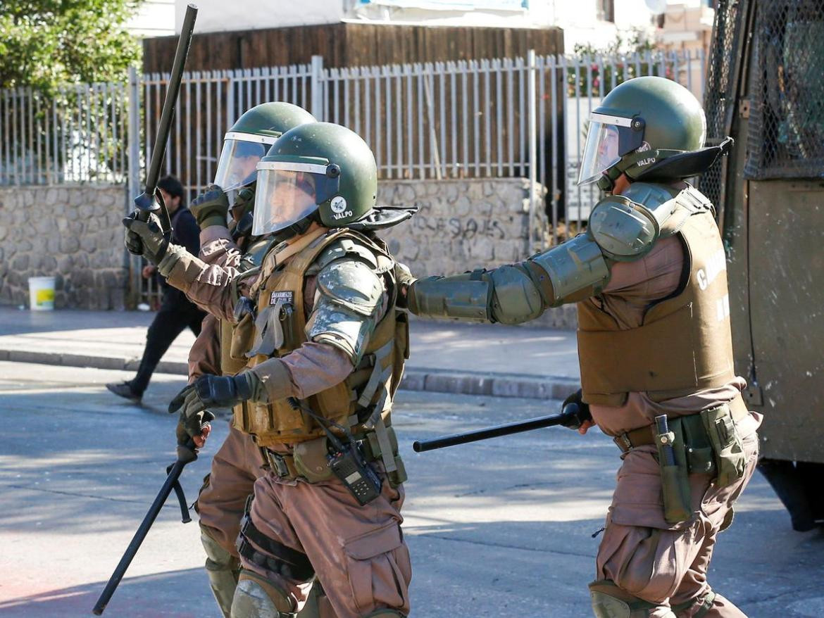 Carabineros de Chile. Foto: Reuters