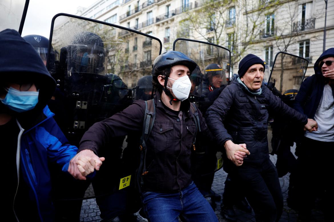 Siguen las protestas en Francia. Foto: Reuters.