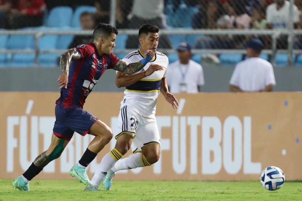 Boca vs Monagas, Copa Libertadores. Foto: EFE 