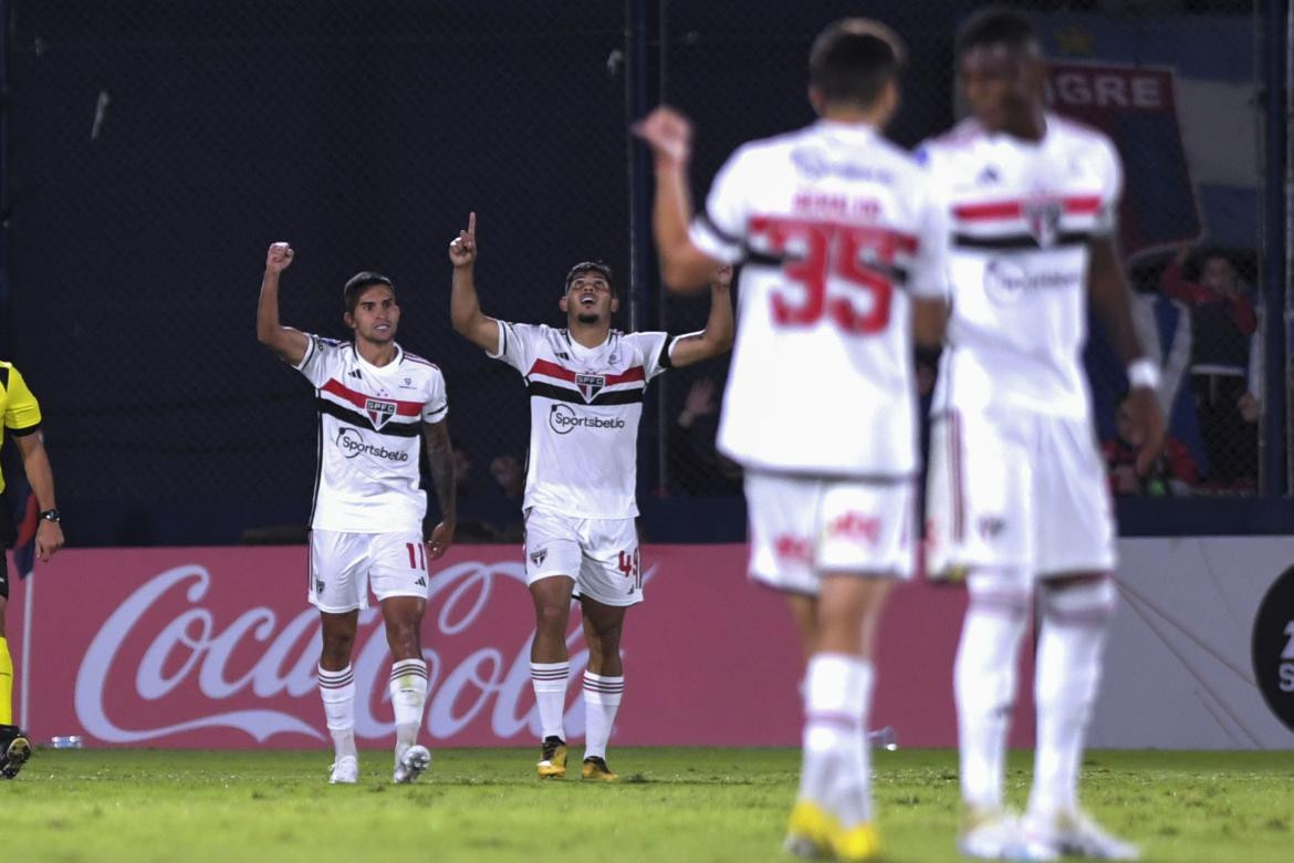 Tigre vs. San Pablo; Copa Sudamericana. Foto: Télam.