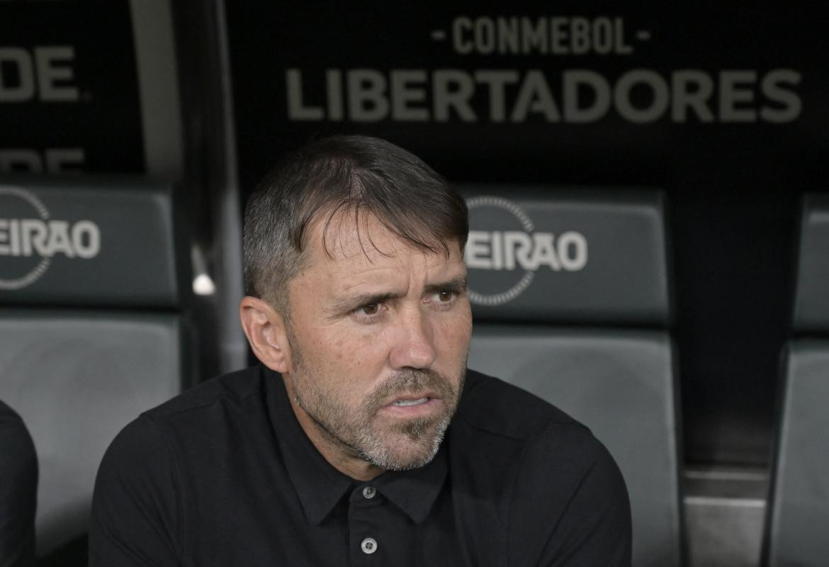 Eduardo Coudet en Atlético Mineiro. Foto: REUTERS.