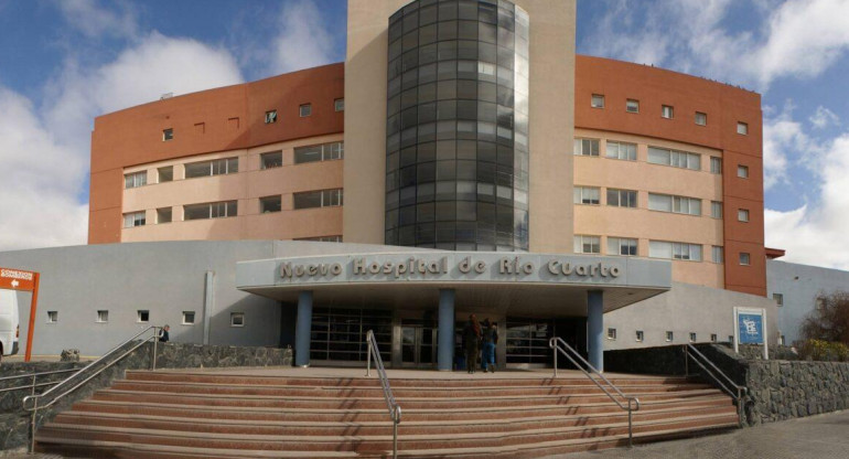 Hospital San Antonio de Padua de Río Cuarto. Foto: Gran Río Cuarto