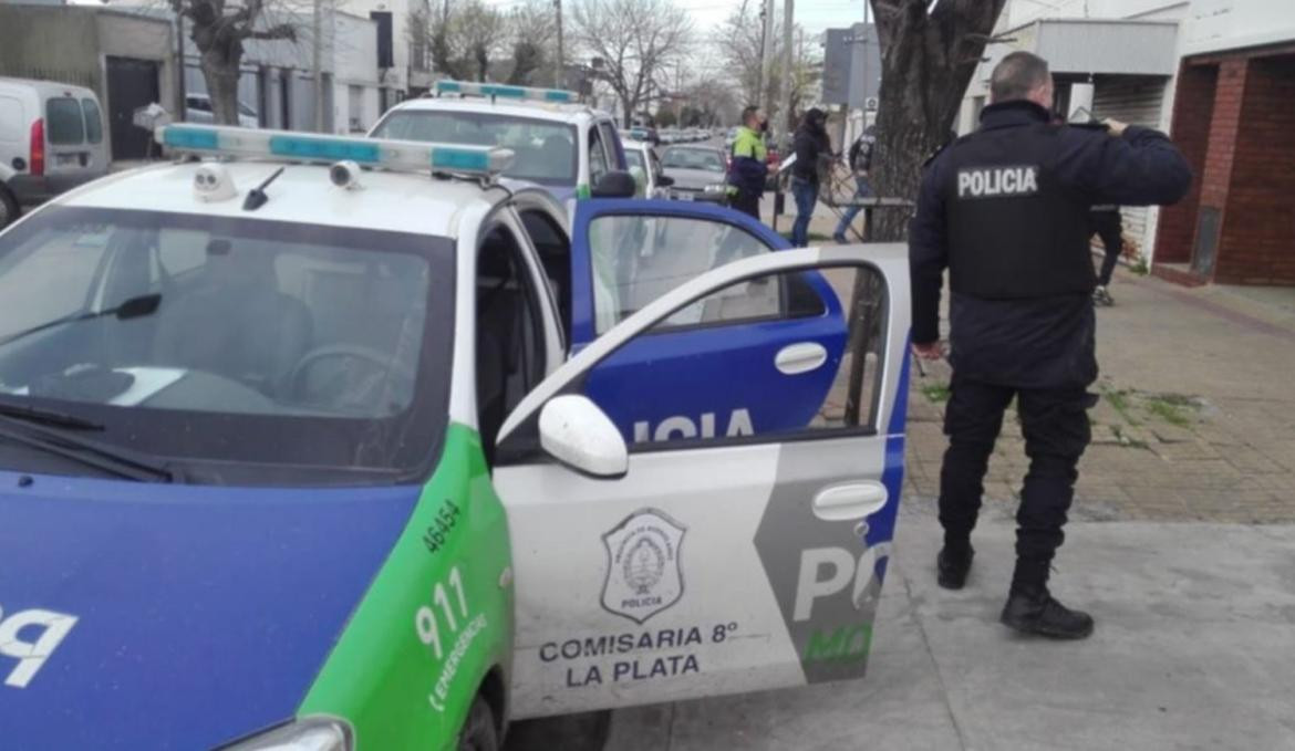 Policía de La Plata. Foto: Diario Hoy