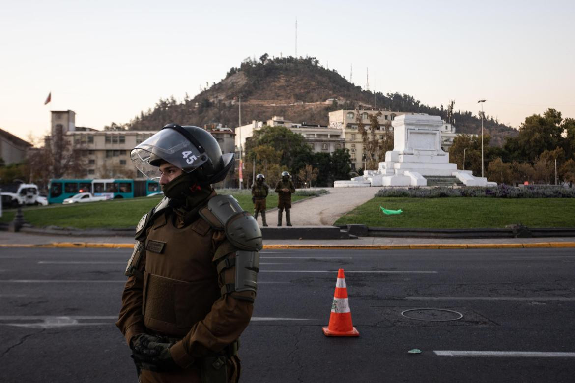 Carabineros. Foto: EFE.