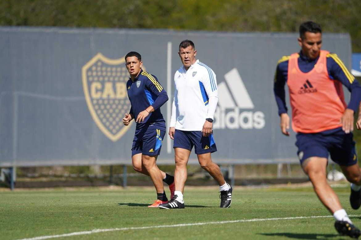 Jorge Almirón, nuevo DT de Boca. Foto: Twitter @BocaJrsOficial 