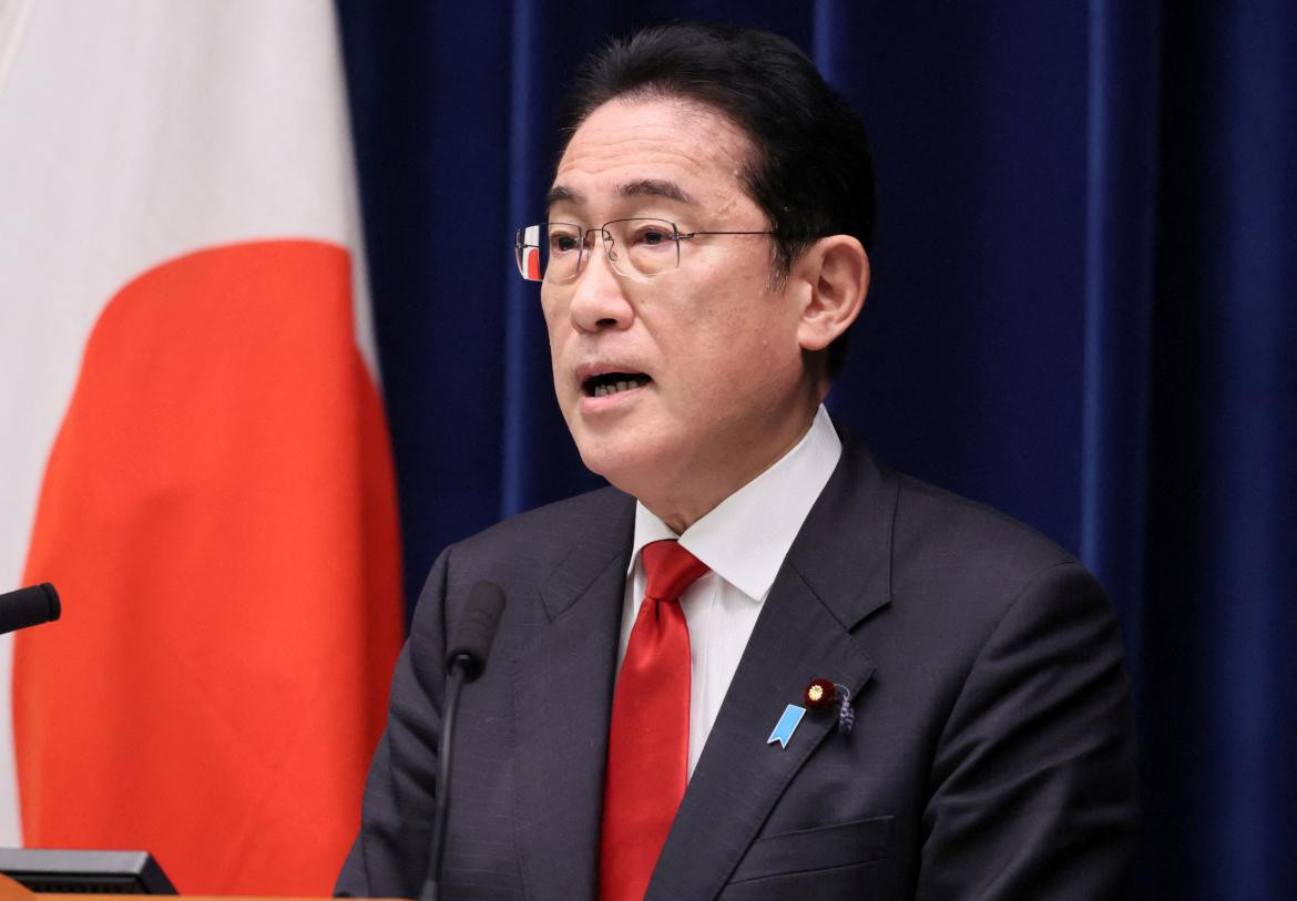 Fumio Kishida; primer ministro de Japón. Foto: Reuters.