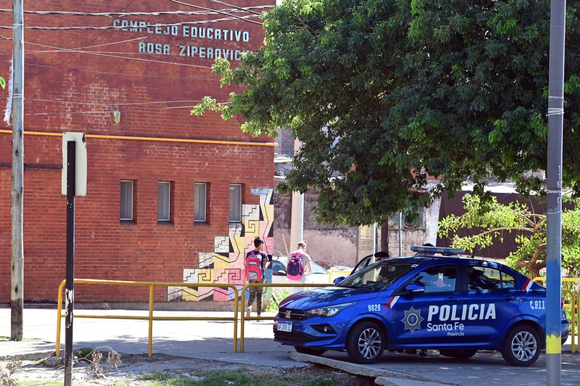 Complejo Educativo Rosa Ziperovich, Rosario. Foto: Télam.