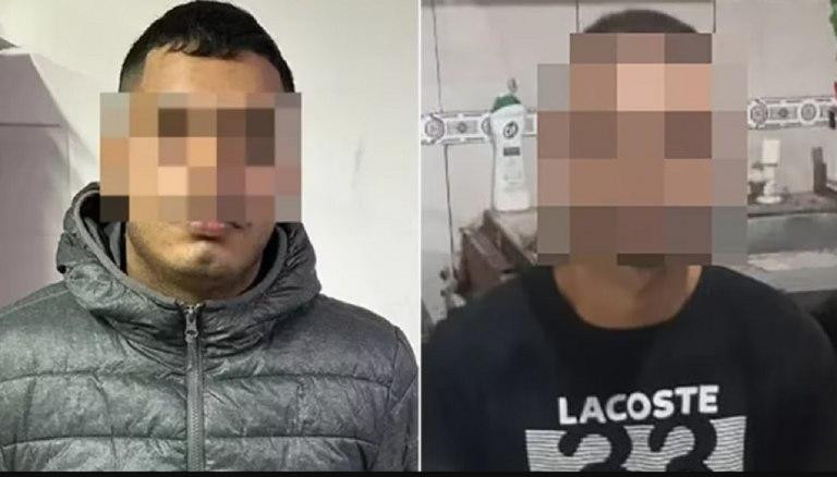 Los detenidos por el crimen. Foto: NA.