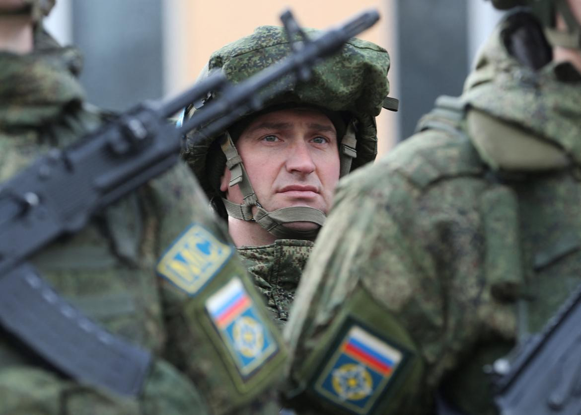 Soldado ruso, guerra en Ucrania. Foto: Reuters