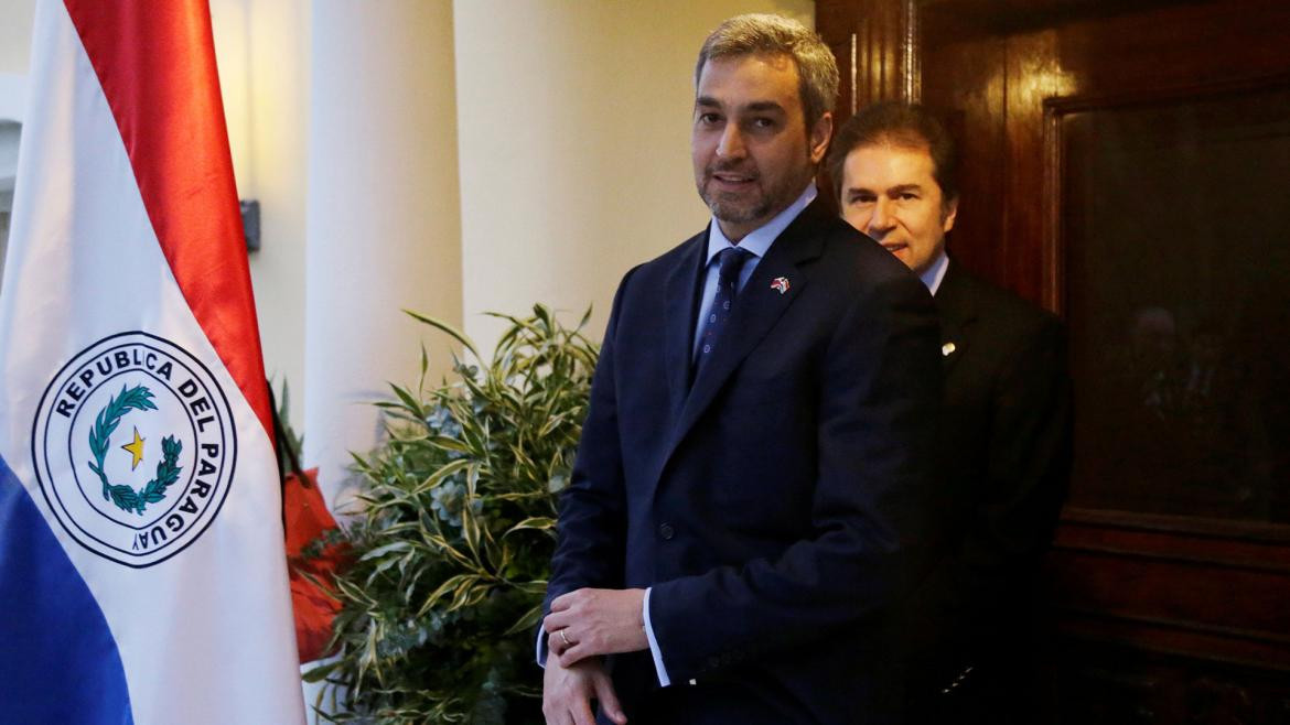 Mario Abdo Benítez, presidente de Paraguay. Foto: Reuters